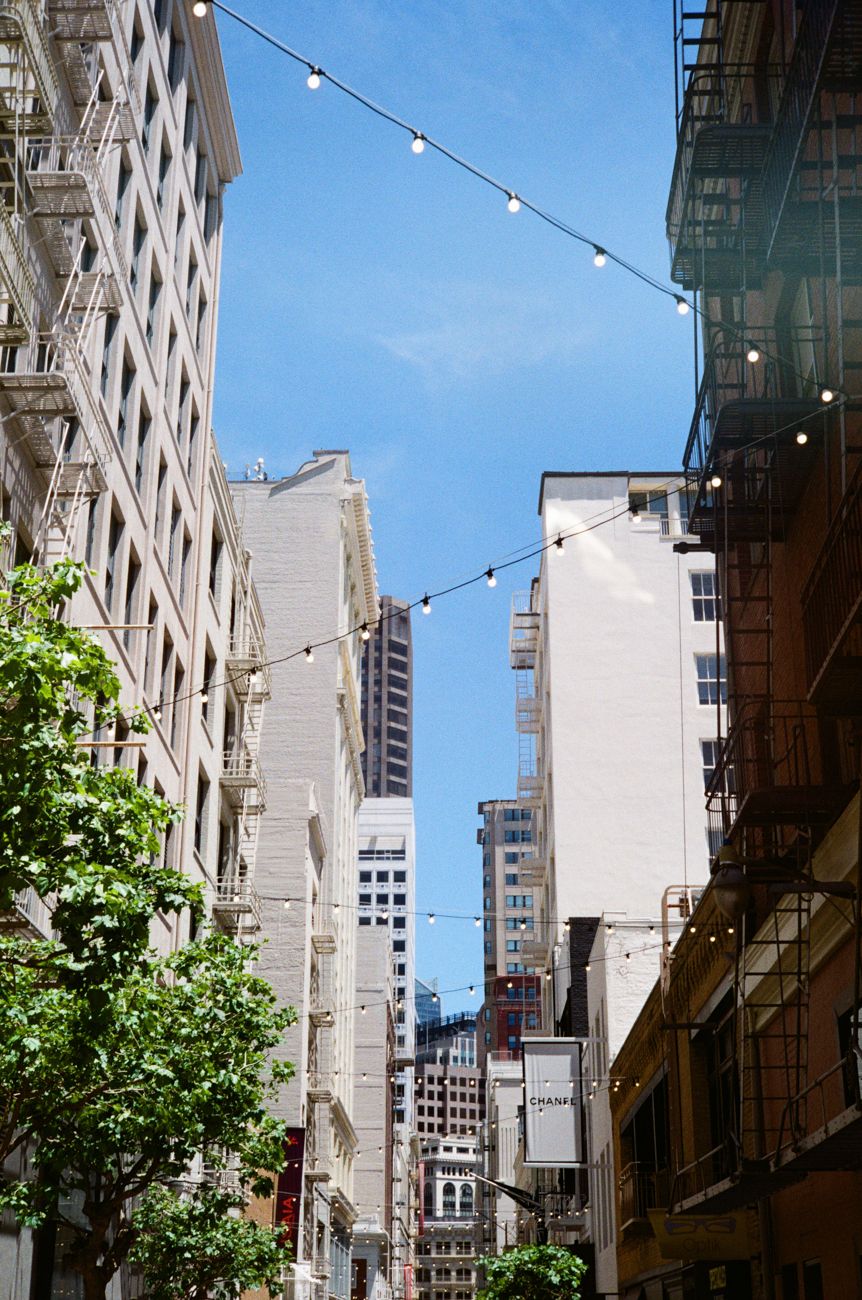 Tall buildings and museums